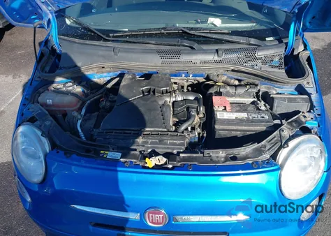 2015 Fiat 500 Pop from USA, damaged, VIN 3C3CFFAR0FT647722